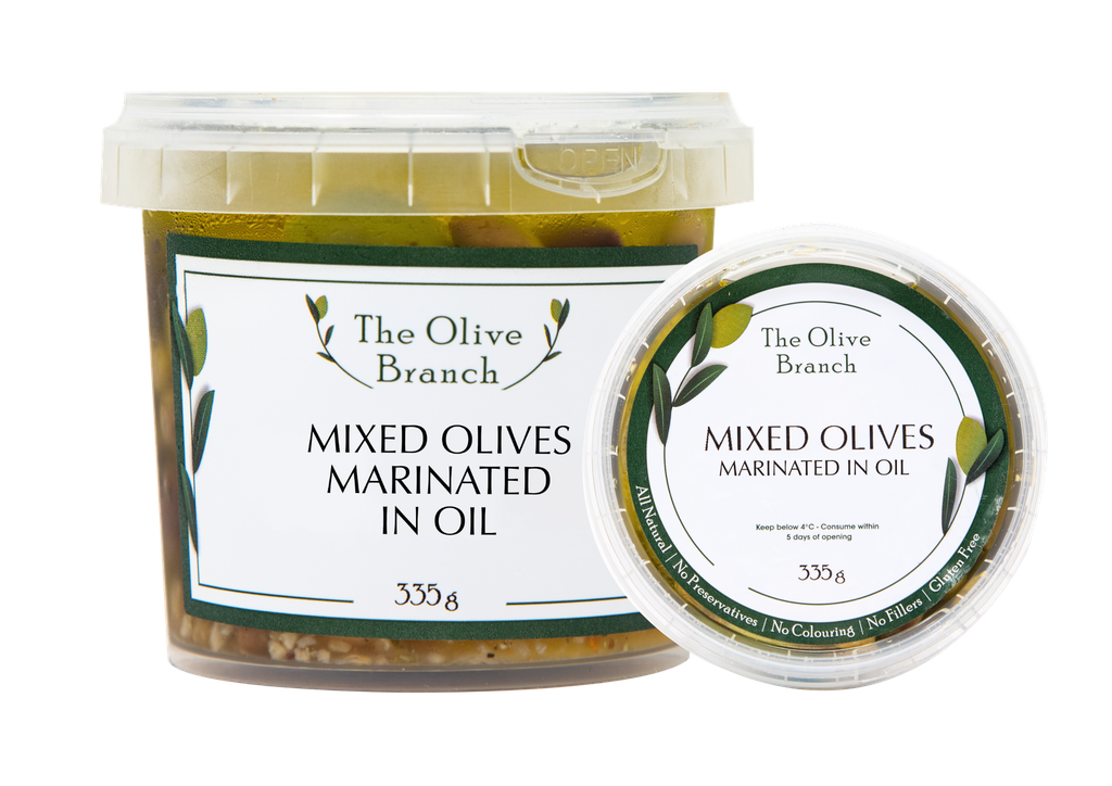 OB Mixed Olives Marinated In Oil 335G
