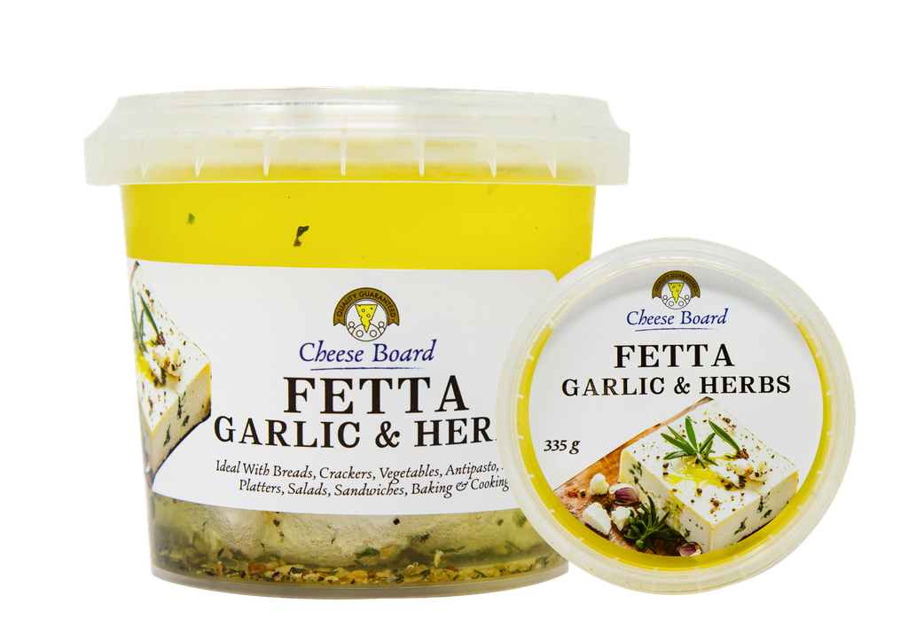 CB Marinated Fetta Garlic Herbs 335G