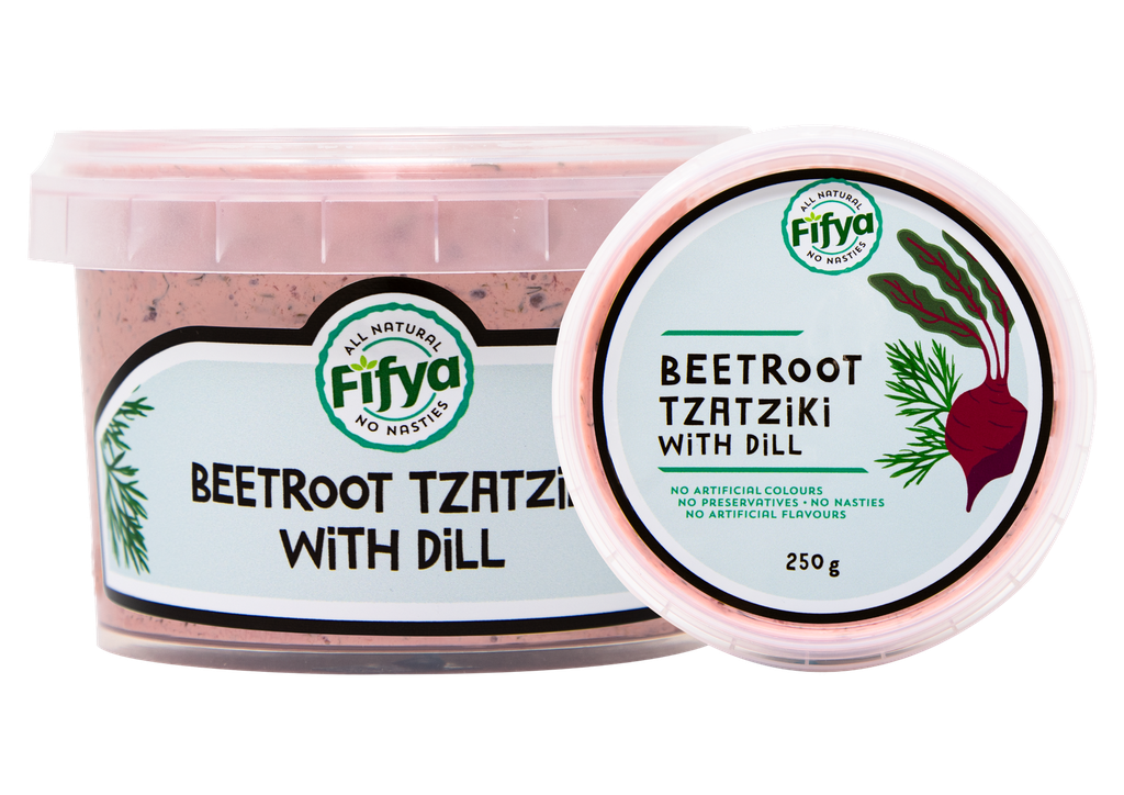 FIFYA Beetroot Tzatziki With Fresh Dill Dip  250G