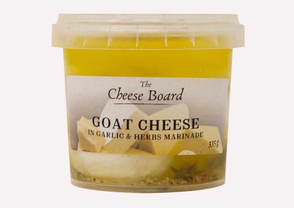CB Goat Cheese Marinated With Garlic & Herbs 335G