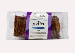 [120080] 2MUNCH 4 Seed Crisp Bread With Fig & Olive 120G