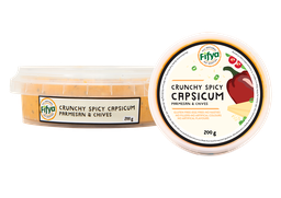 [200163] FIFYA Crunchy Spicy Capsicum With Parmesan & Chives