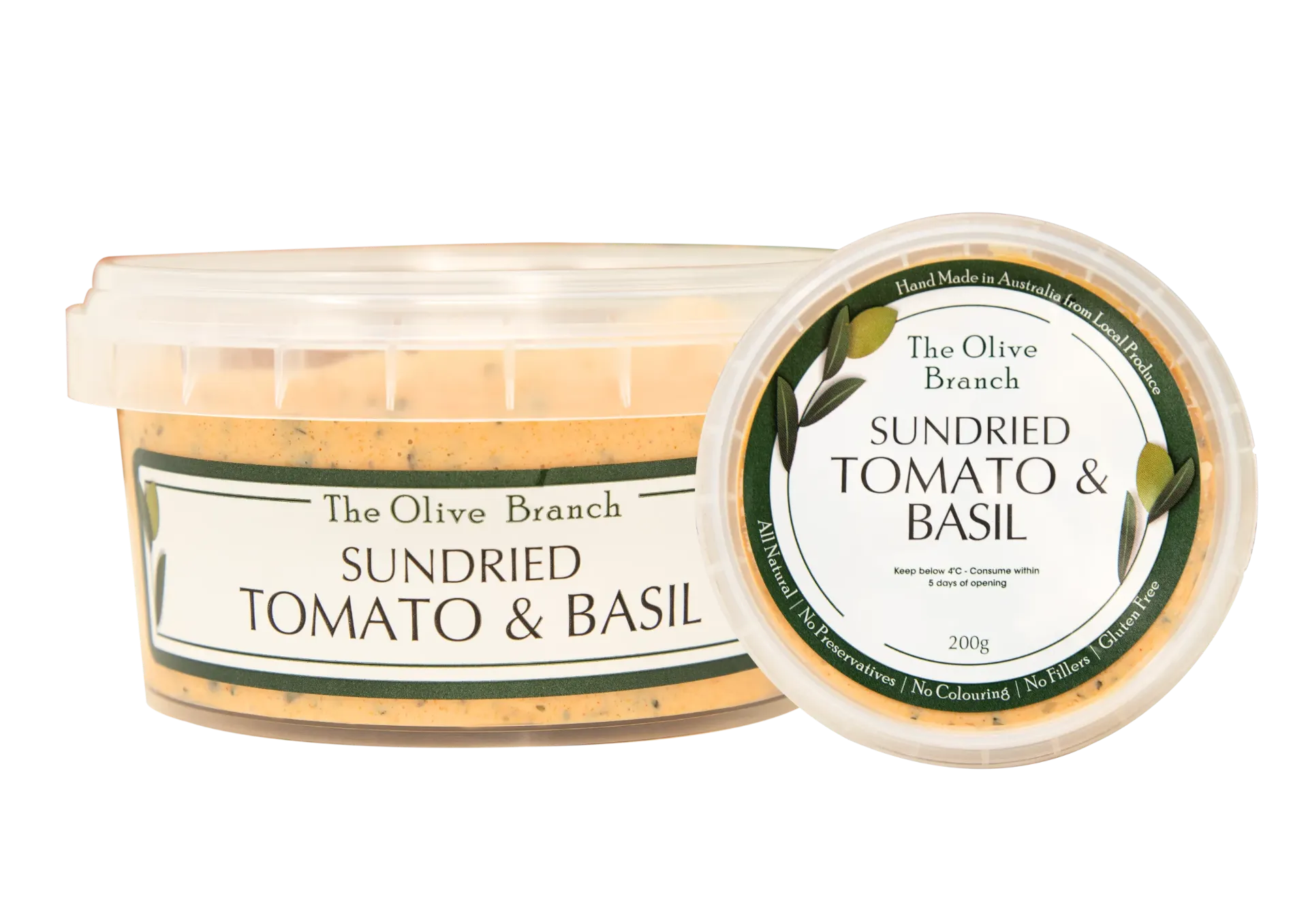 [2001878] OB Sundried Tomato & Basil Dip  200G