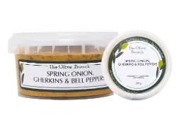 [200200] OB Spring Onion, Gherkins & Bell Peppers  200G