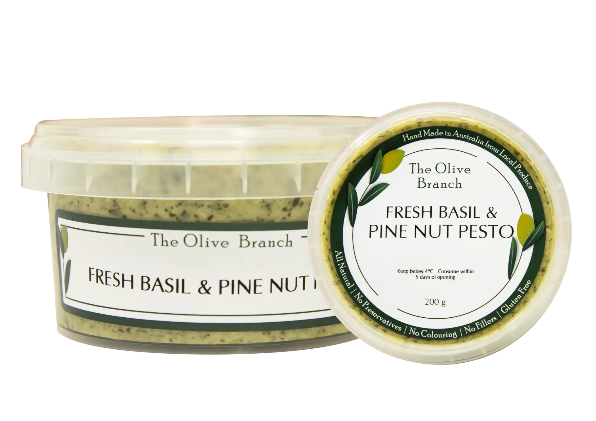 [2002547] OB Fresh Basil & Pine Nut Pesto  200G