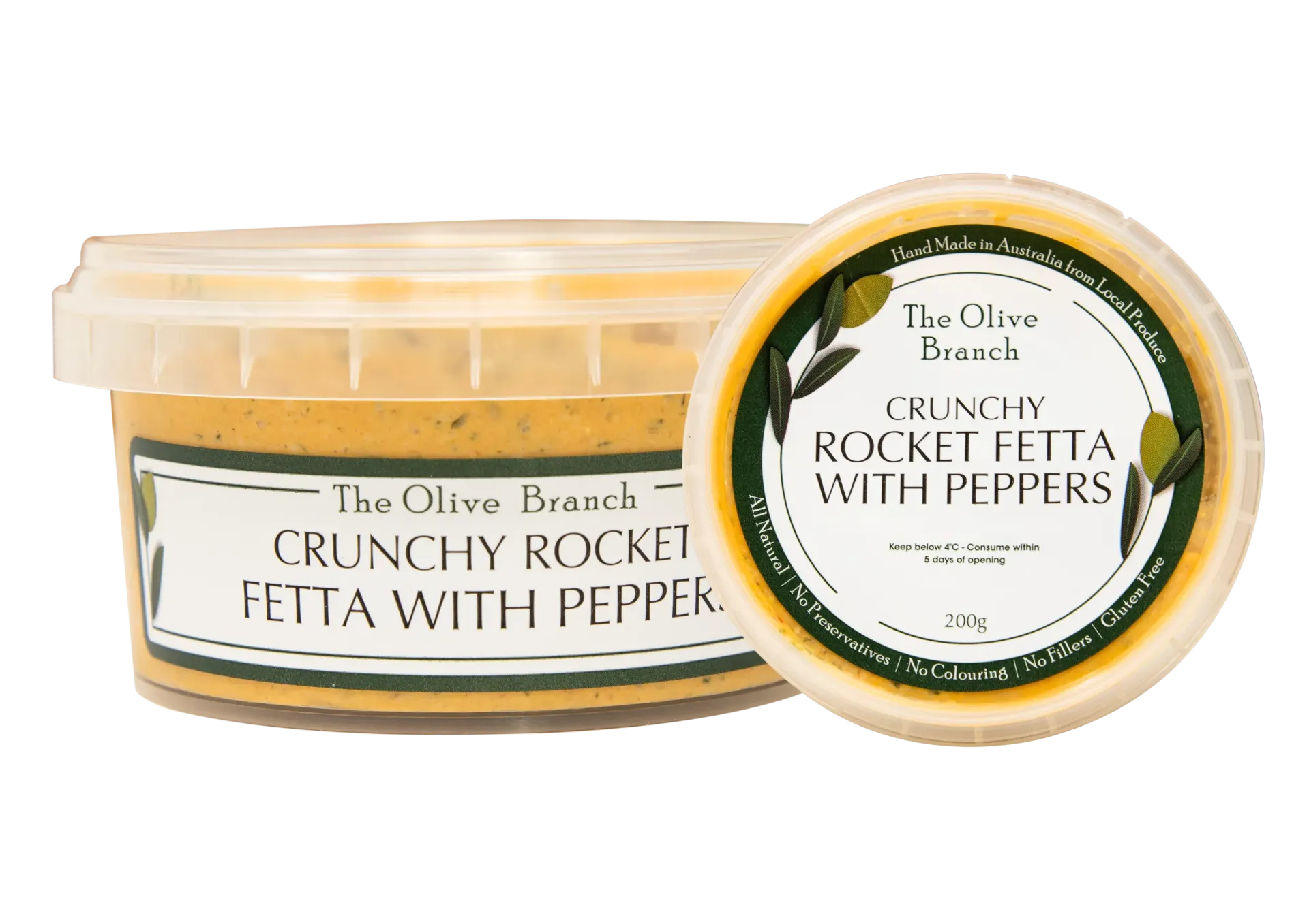 [2008878] OB Crunchy Rocket & Fetta With Peppers  200G