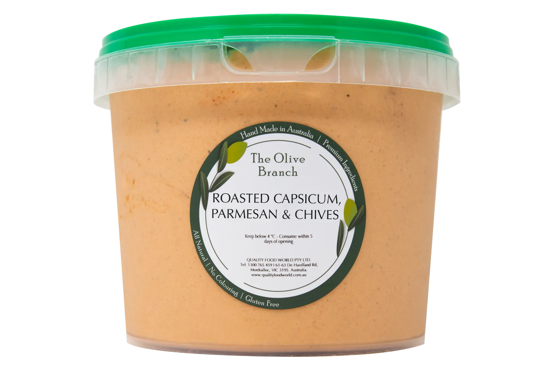 [22001892] OB Dip Rstd Caps Parm Chives 2.2Kg