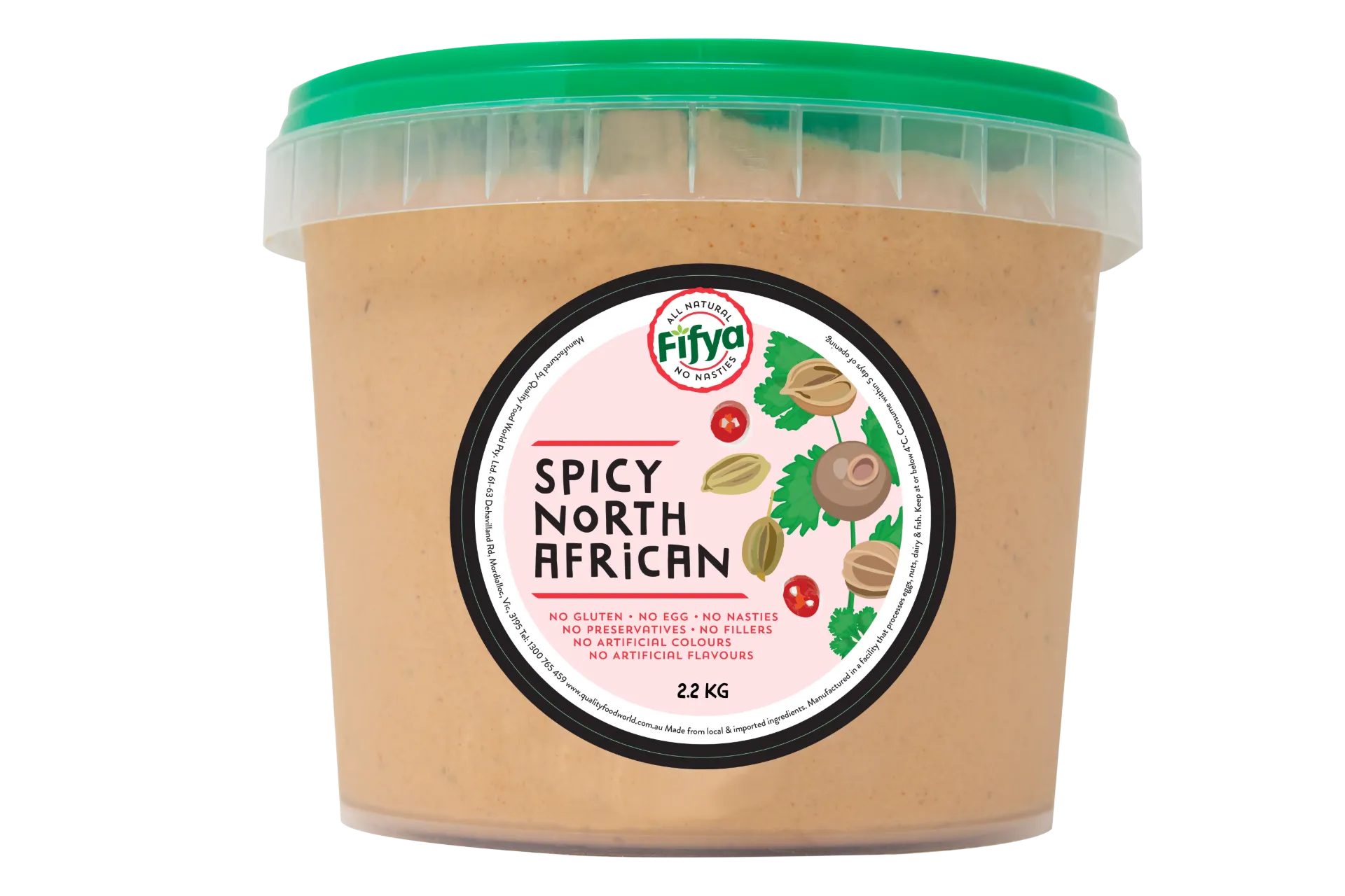 [2200209] FIFYA Spicy North African 2.2Kg