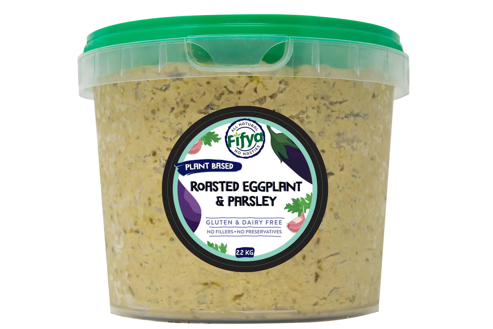 [22005318] FIFYA Vegan Rstd Egplant&Prsly2.2Kg