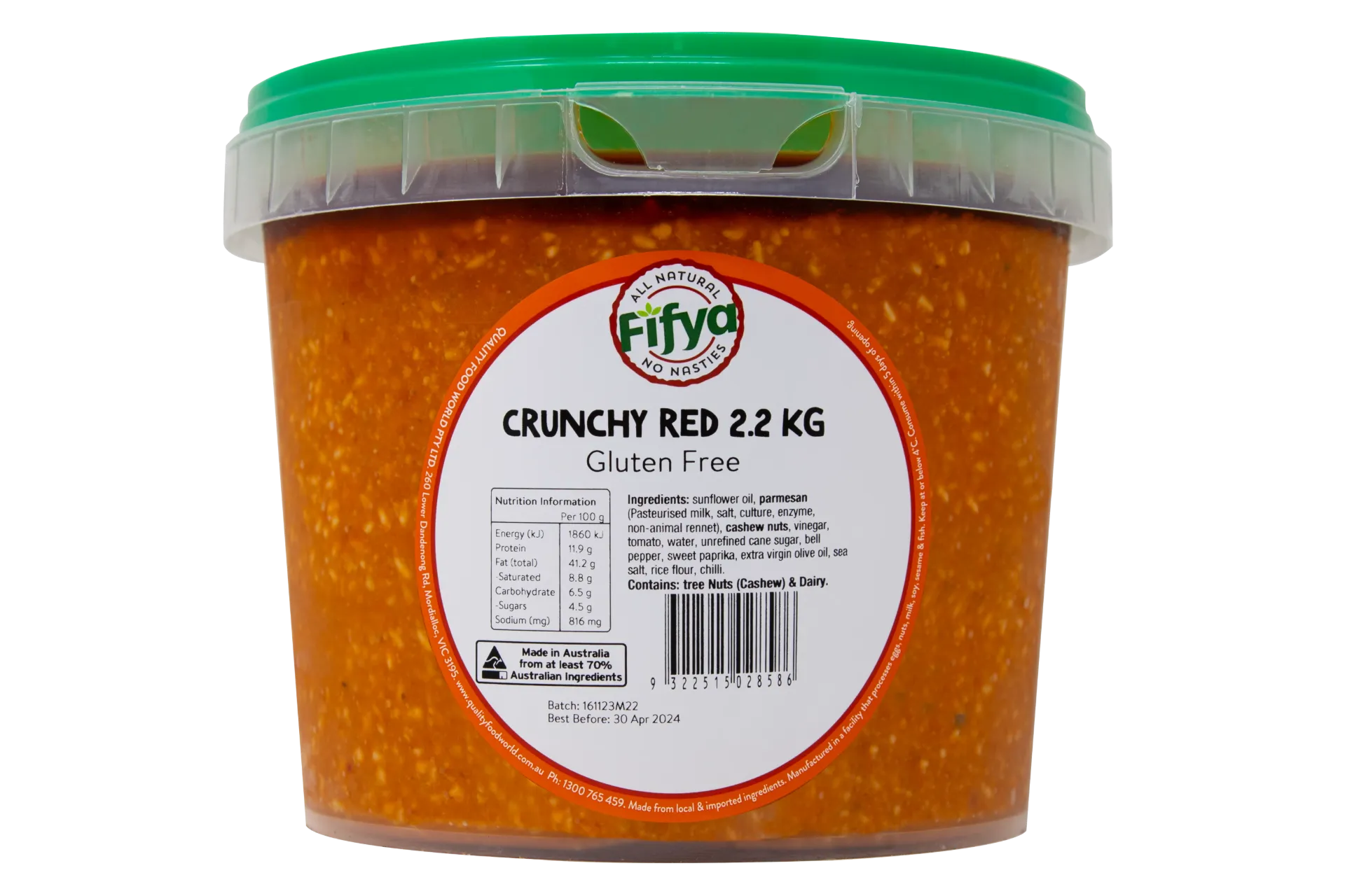 [2200869] FIFYA Crunchy Red 2.2Kg