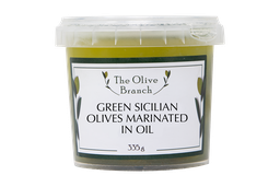 [2505517] OB Green Sicilian Olives Marinated In Oil  335G