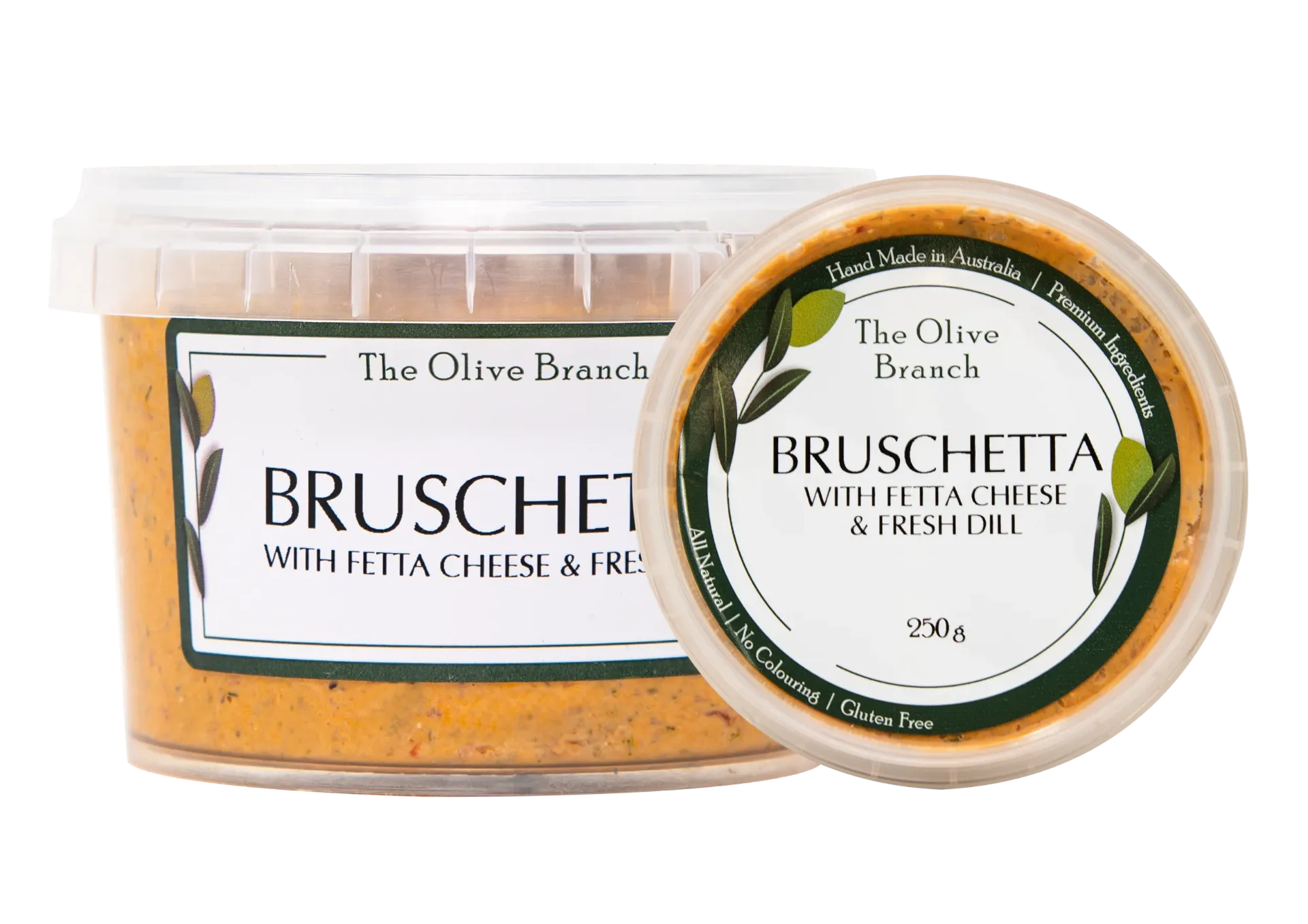 [2506804] OB Bruschetta With Fetta Cheese & Fresh Dill 250G