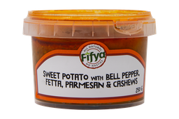 [2508686] FIFYA Sweet Potato With Bell Pepper, Fetta, Parmesan & Cashews Dip  250G