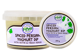 [2508723] FIFYA Spiced Persian Yoghurt Dip With Fetta & Fresh Herbs  250G
