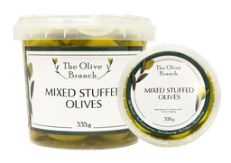 [3505288] OB Mixed Stuffed Olives 335G