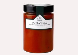 [5003023] OB Puttanesca Pasta Sauce With Kalamata Olives, Anchovies & Capers 500G